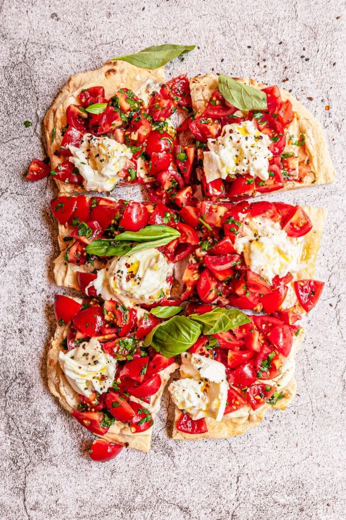 Bruschetta Burrata Pinsa
