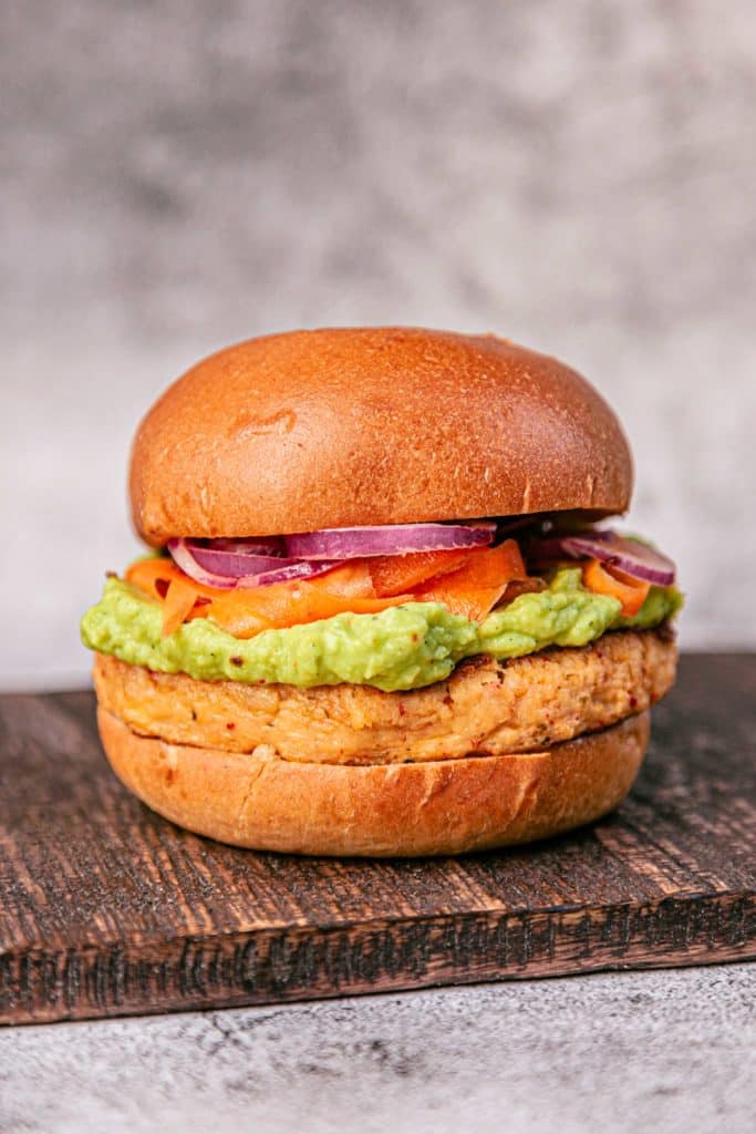 Pickled Crawfish Burger